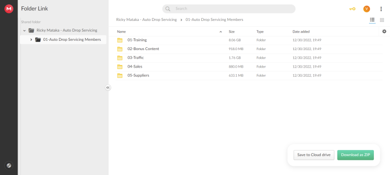 Ricky Mataka – Auto Drop Servicing