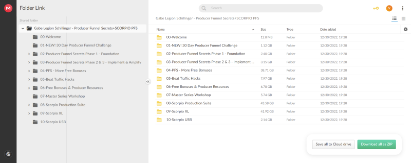 Gabe Legion Schillinger - Producer Funnel Secrets+SCORPIO PFS 
