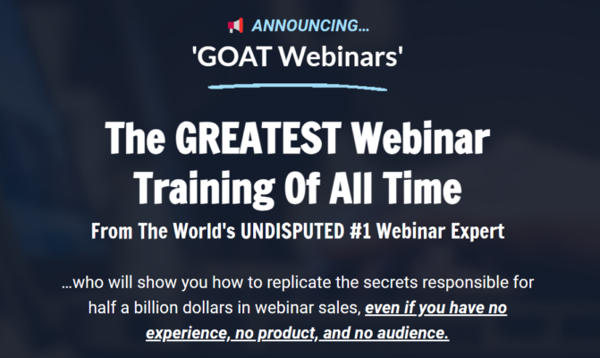 Jason Fladlien – GOAT Webinars